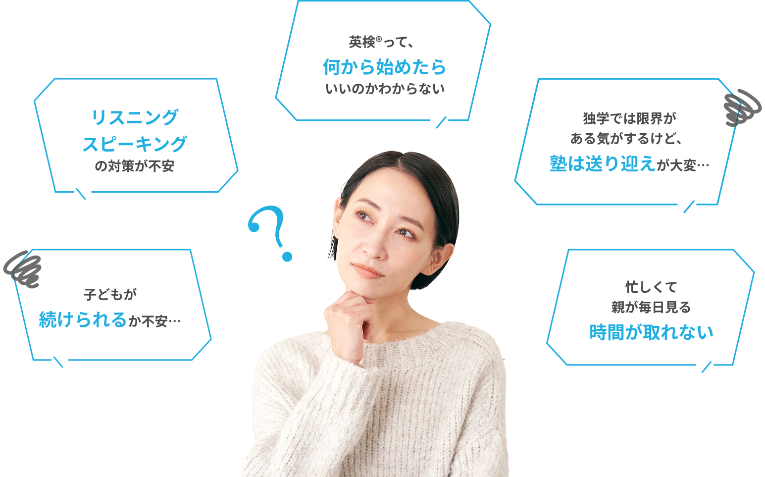 こんなお悩みお任せください!の画像