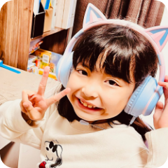 井坂美月ちゃん（8歳）