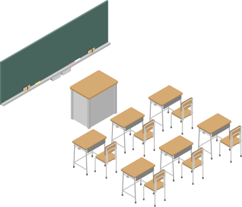 教室のイラスト