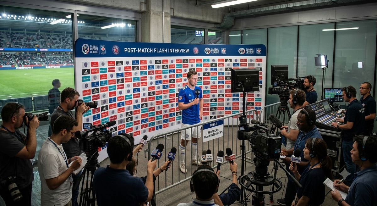 スポーツ・ホールでの英語おもてなしのイメージ