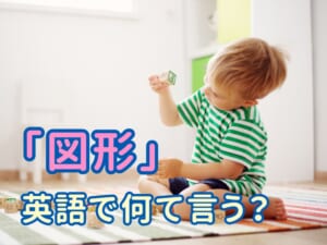 英語で「図形」って何て言う？形で広がる英語の世界！