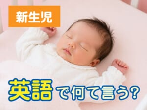 新生児は英語で何ていう？育児で使えるフレーズも解説
